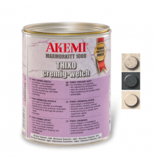 Желеобразная структурная шпатлевка AKEMI для мрамора Marble Filler 1000 Thixo creamy-soft  светло-коричневая 10431, 1,7 кг