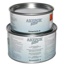 Эпоксидный желеобразный клей AKEPOX 5010 прозрачно-молочный 10685, 2,25 кг