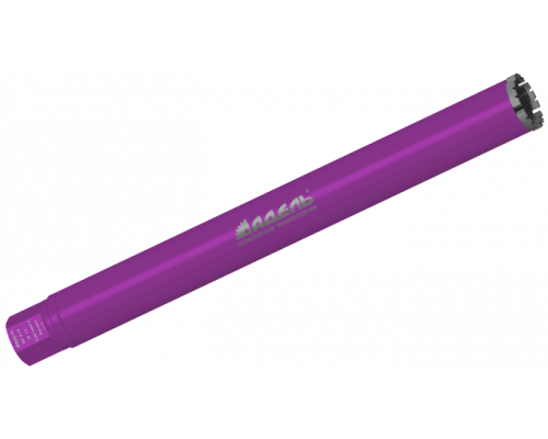 Алмазная коронка для мокрого сверления Адель BKF 829 ∅ 52 мм (900мм)