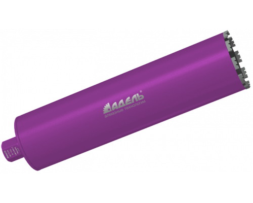 Алмазная коронка для мокрого сверления Адель BKF 829 ∅ 126 мм (450мм)