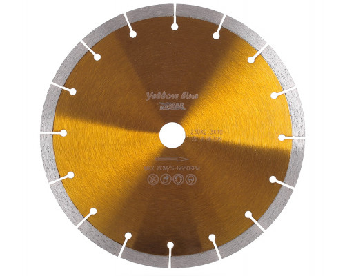 Алмазный диск по бетону MESSER YELLOW LINE BETON 125/22,2 мм