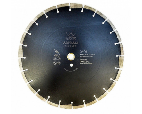 Алмазный диск по асфальту KEOS ASPHALT Professional  400/25,4/20 мм