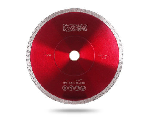 Алмазный ультратонкий диск MESSER G/A (гранит) 125/22,2