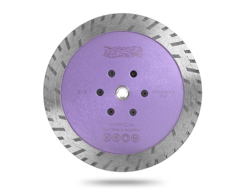 Алмазный диск с фланцем MESSER G/F (гранит) 85/22,2